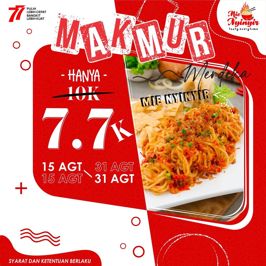 PROMO 77 TH MERDEKA!!!!!!!!